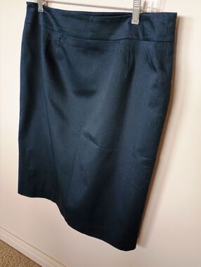 Ann Taylor Classic Navy Mini Skirt